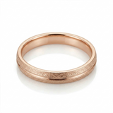 Alliance en or rouge 18 carats