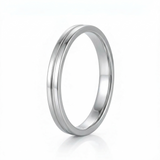 Alliance en or blanc 18 carats