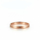 Alliance en or rouge 18 carats 