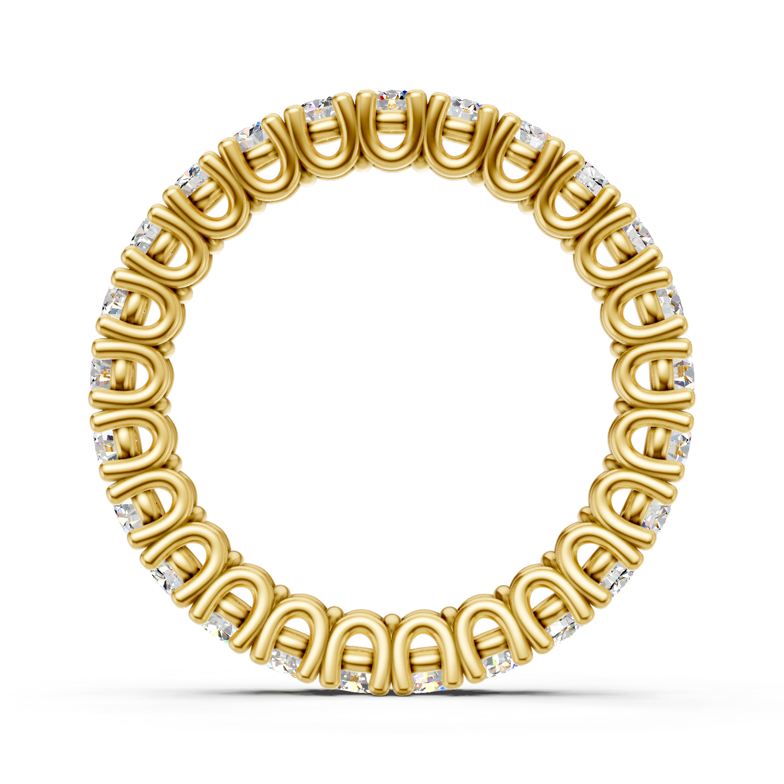 Alliance en or jaune 18 carats