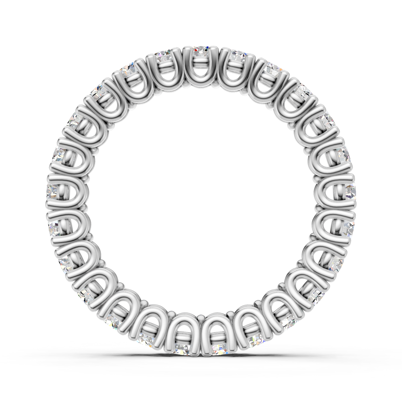 Alliance en or blanc 18 carats