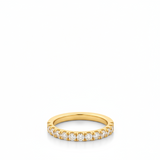 Alliance en or jaune 18 carats