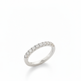 Alliance en or blanc 18 carats 