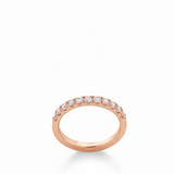 Alliance en or rouge 18 carats 