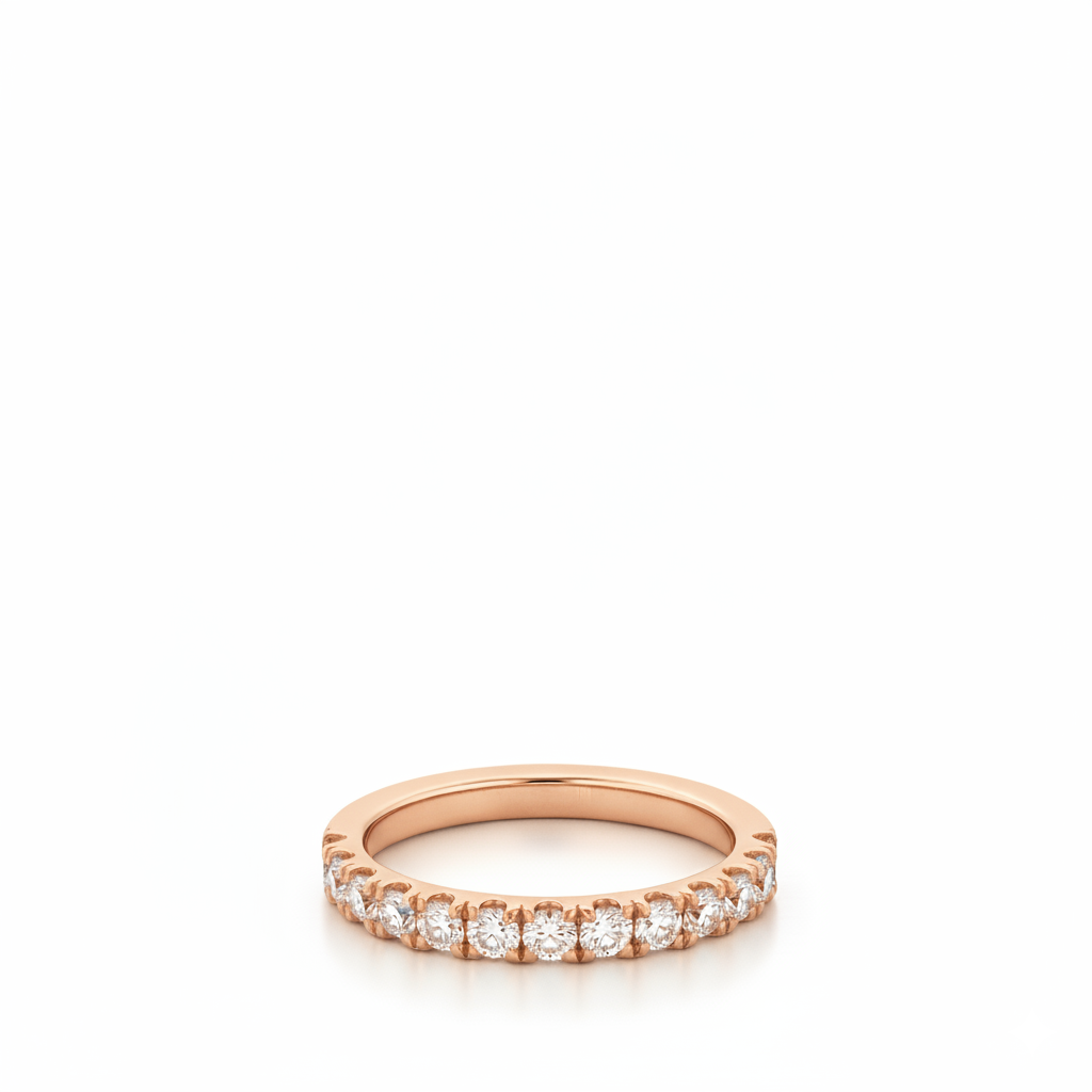 Alliance en or rouge 18 carats
