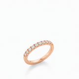 Alliance en or rouge 18 carats