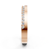 Alliance en or rouge 18 carats