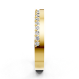 Alliance en or jaune 18 carats