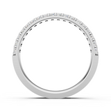 Alliance en or blanc 18 carats