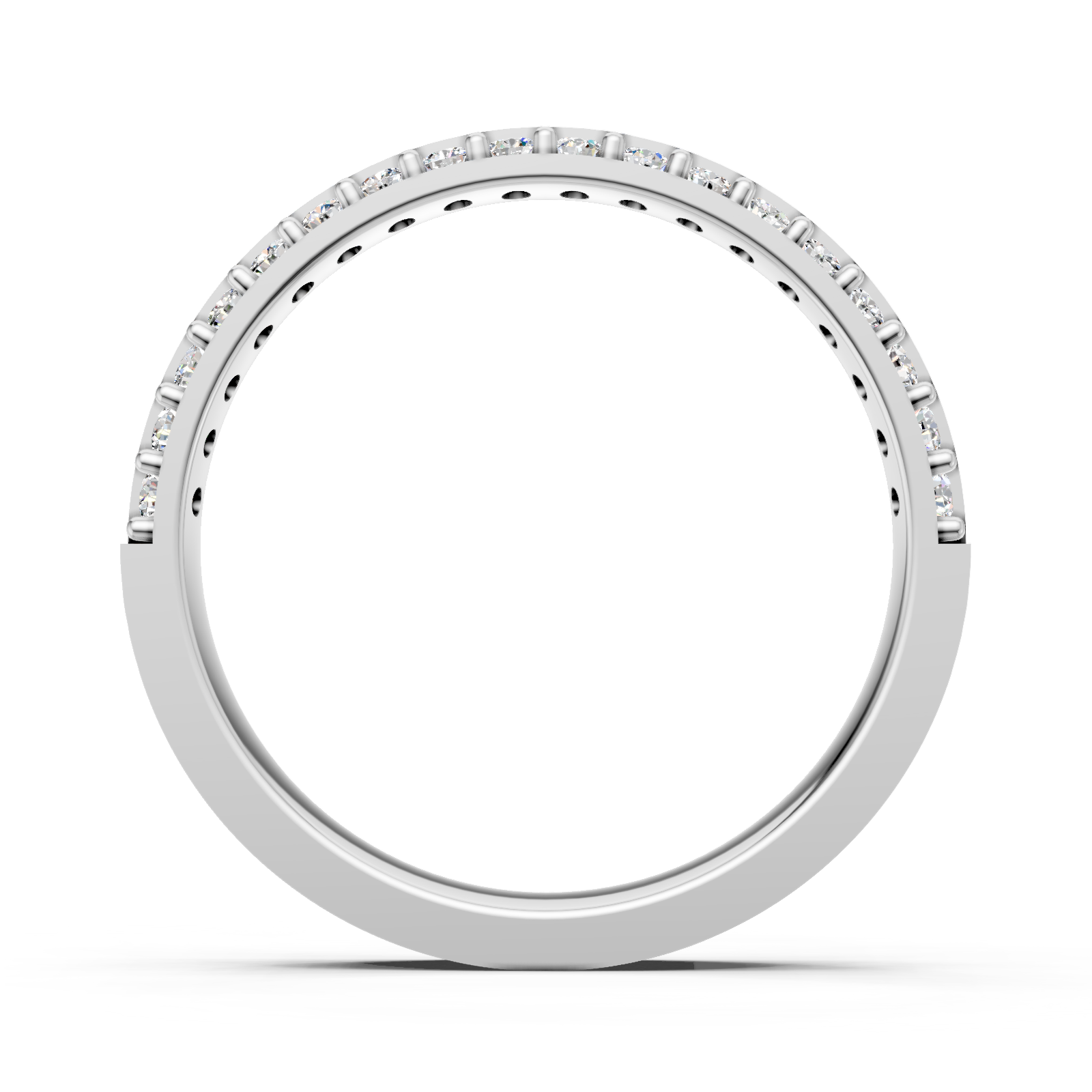 Alliance en or blanc 18 carats