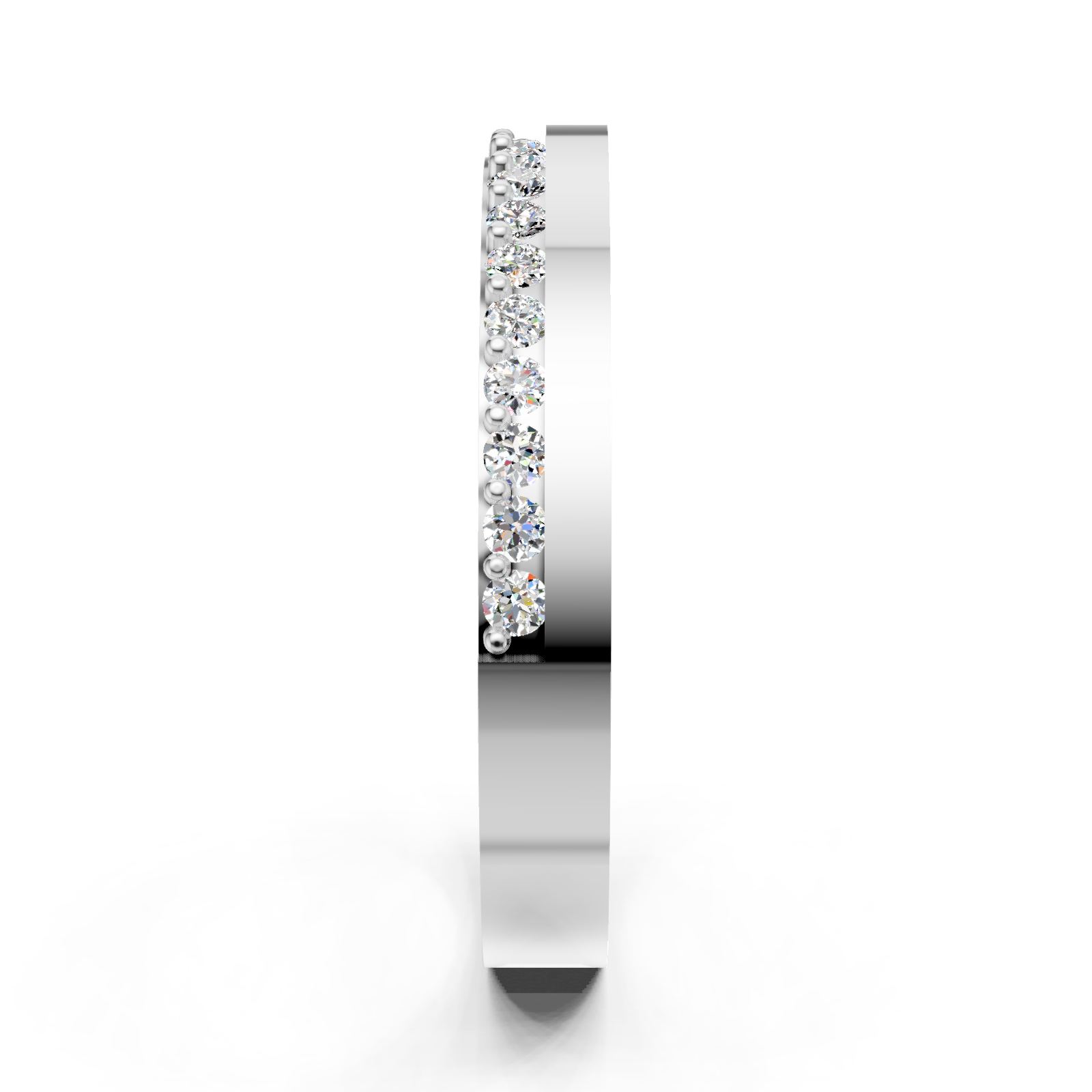 Alliance en or blanc 18 carats