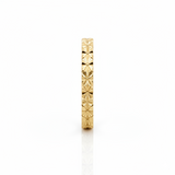 Alliance en or jaune 18 carats