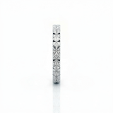 Alliance en or blanc 18 carats 
