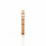 Alliance en or rouge 18 carats 