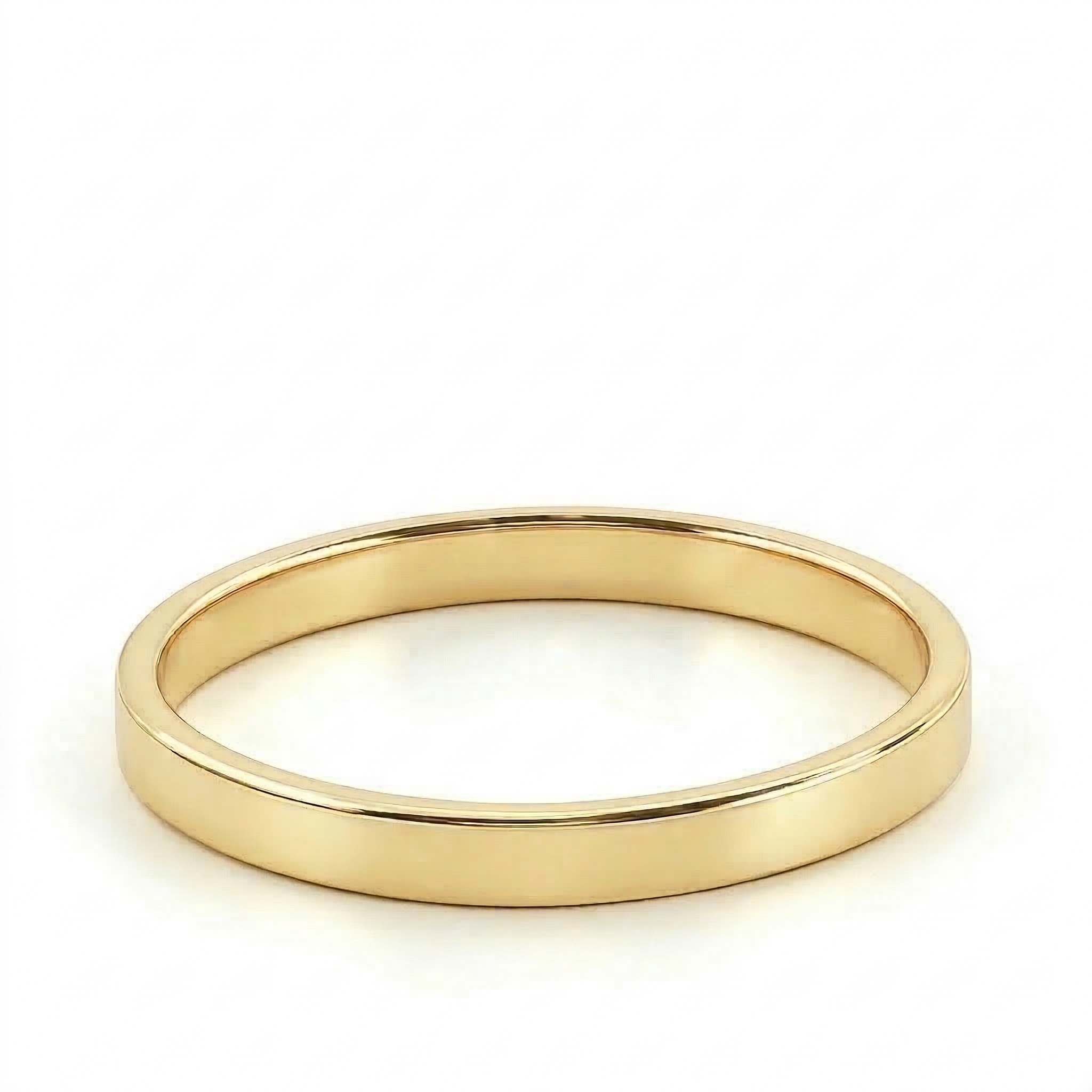 Alliance en or jaune 18 carats