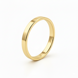 Alliance en or jaune 18 carats 