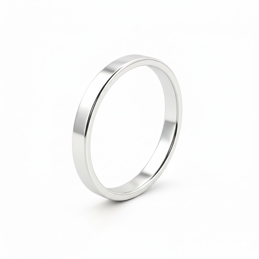 Alliance en or blanc 18 carats
