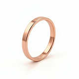 Alliance en or rouge 18 carats 