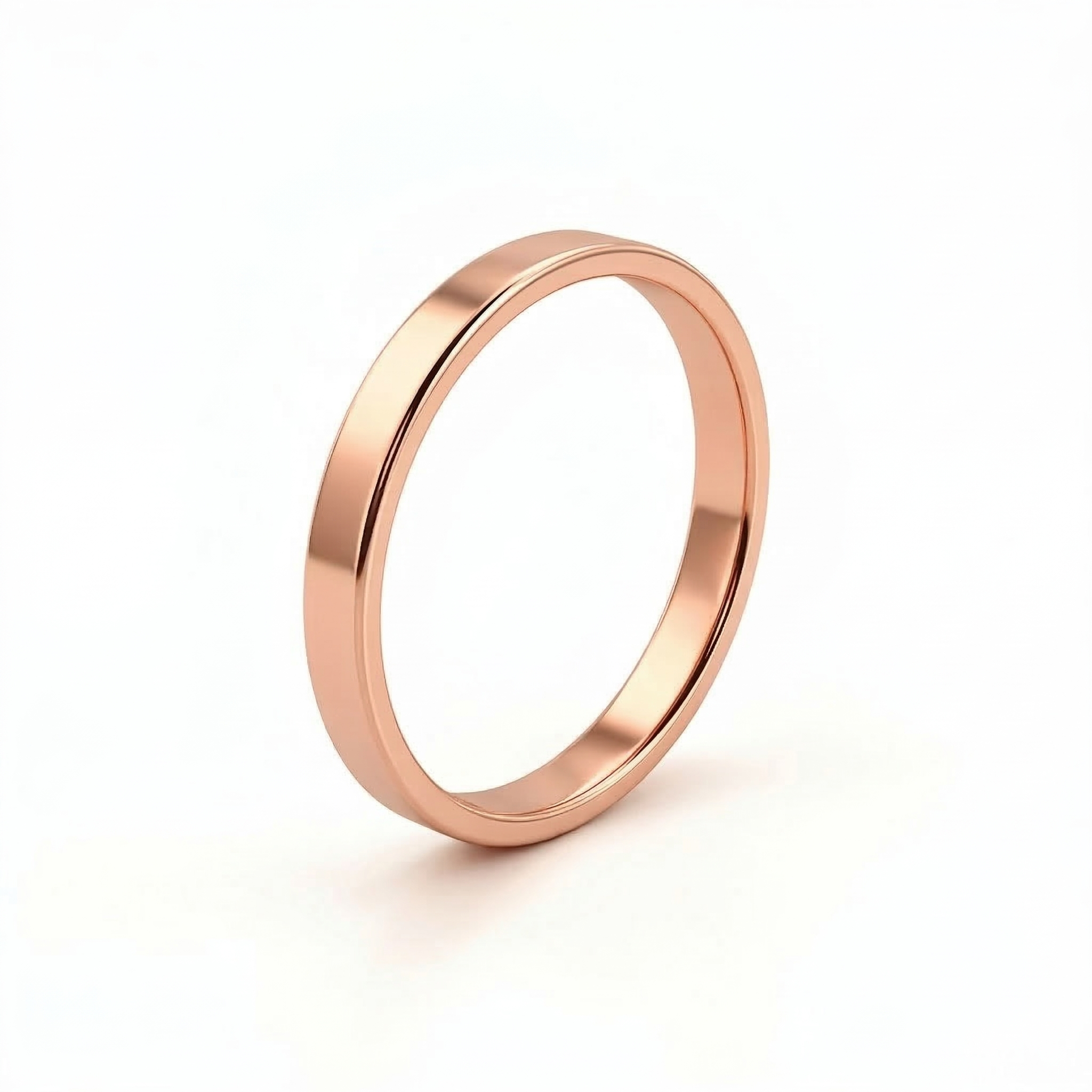 Alliance en or rouge 18 carats 