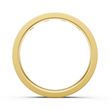 Alliance en or jaune 18 carats
