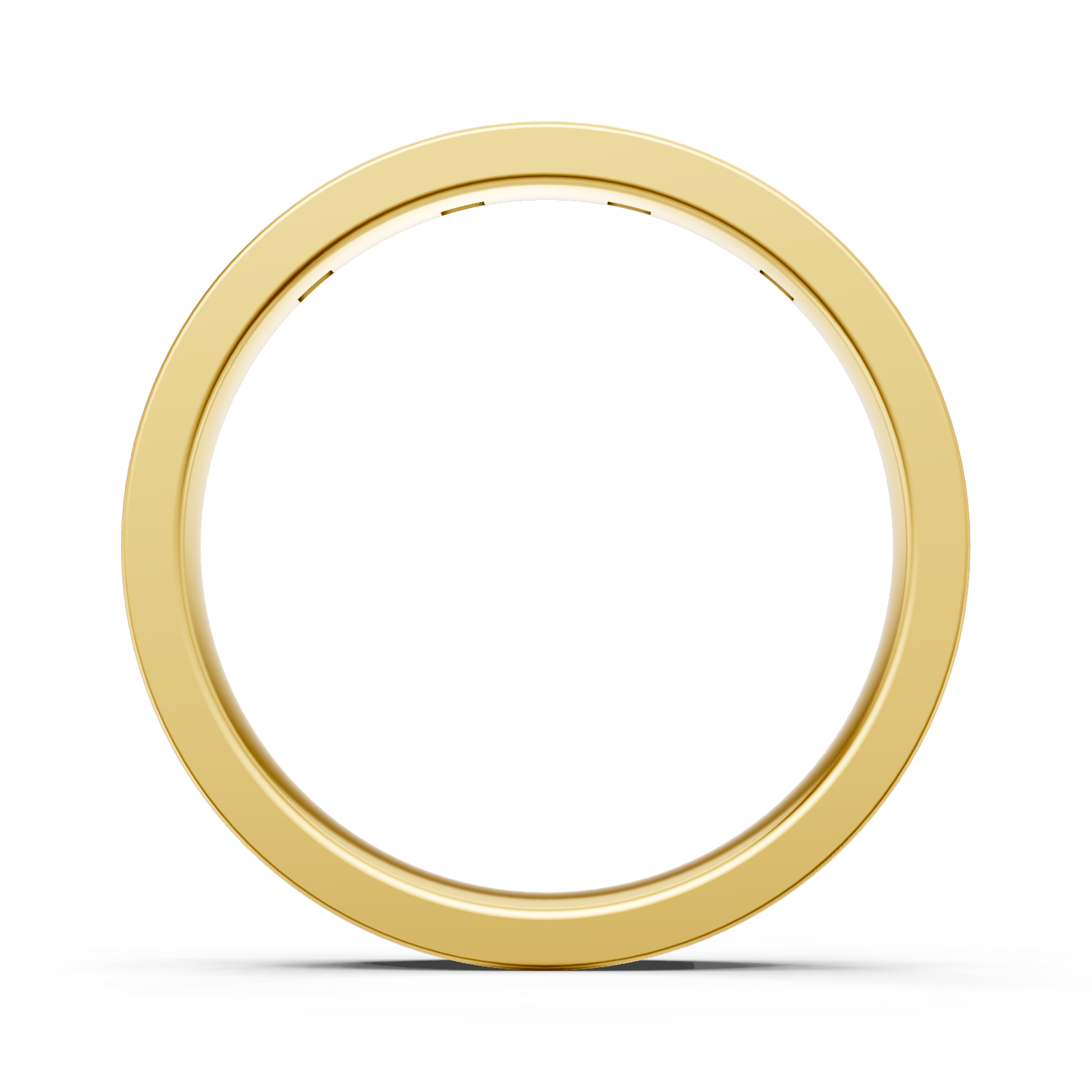 Alliance en or jaune 18 carats