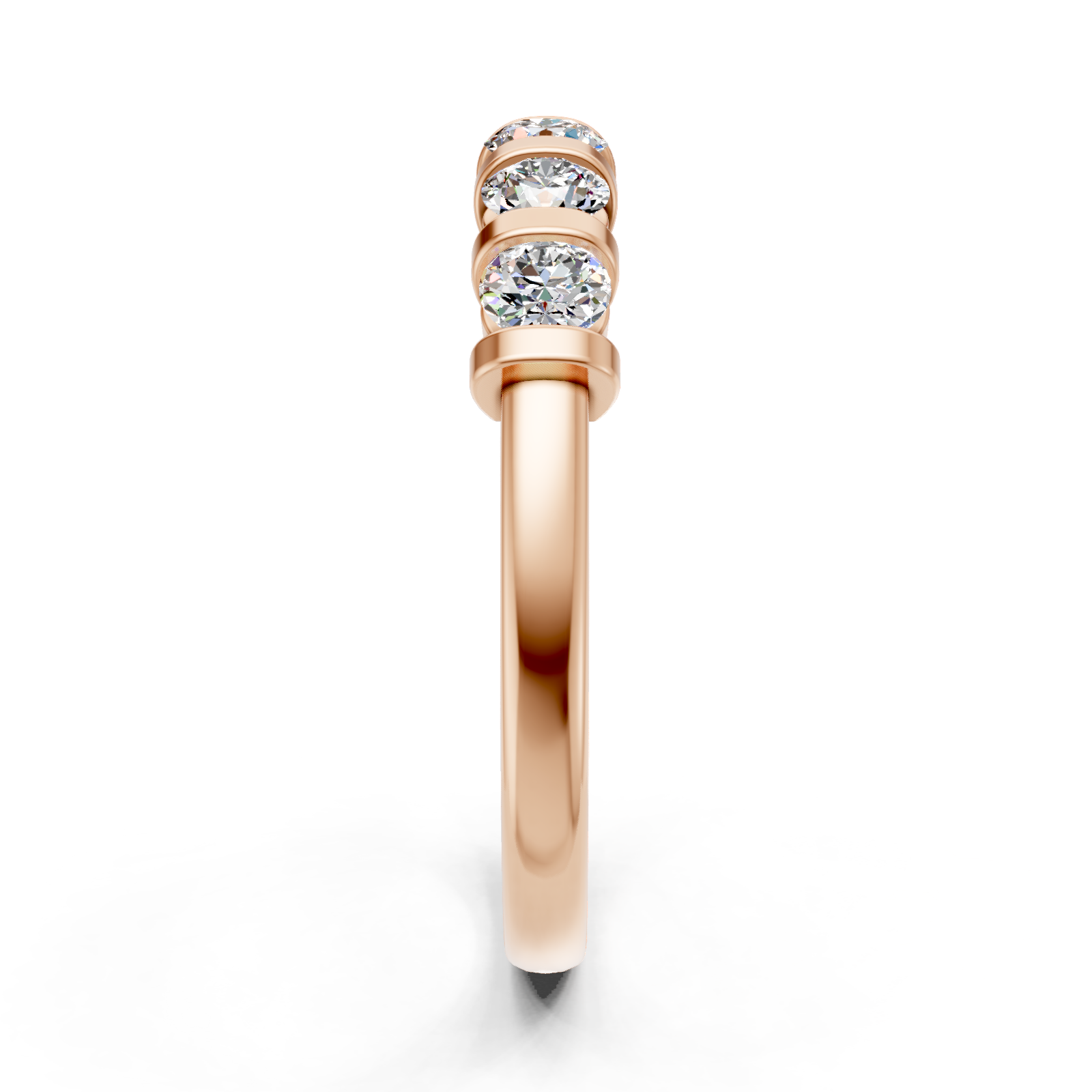 Alliance en or rouge 18 carats