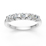 Alliance en or blanc 18 carats