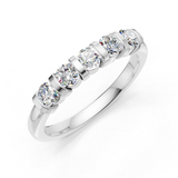Alliance en or blanc 18 carats