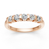 Alliance en or rouge 18 carats