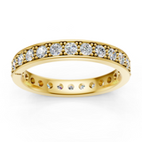 Alliance en or jaune 18 carats
