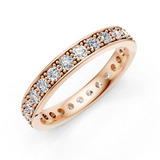 Alliance en or rouge 18 carats