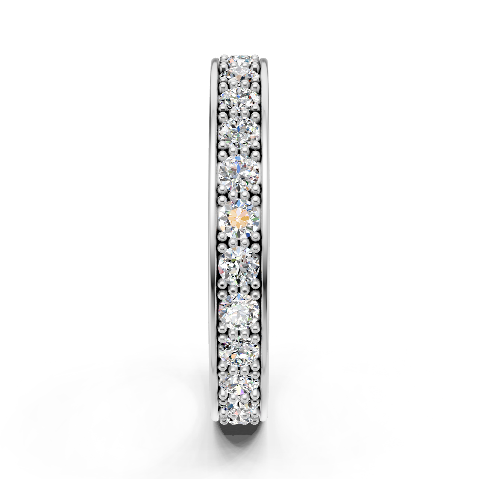 Alliance en or blanc 18 carats