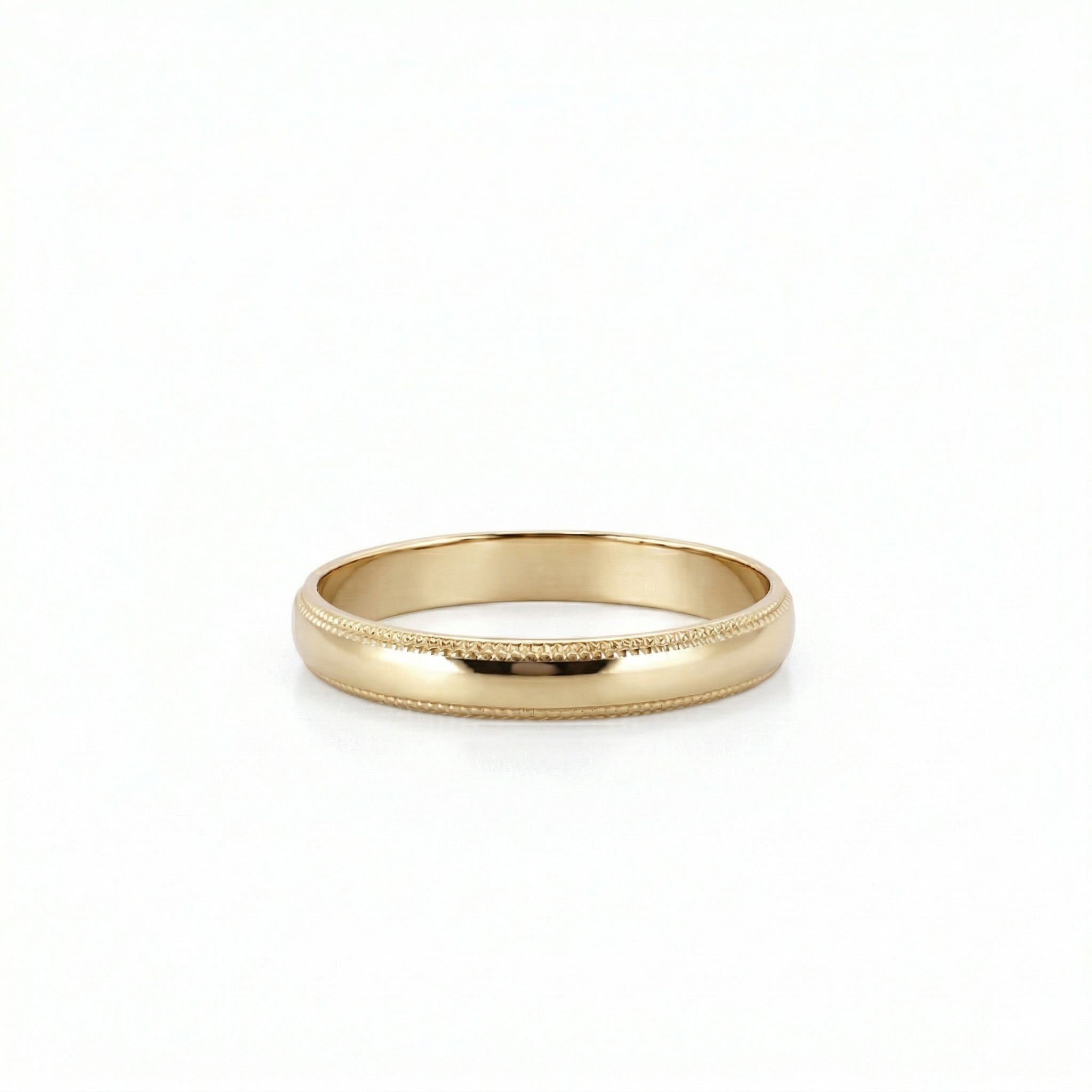 Alliance en or jaune 18 carats