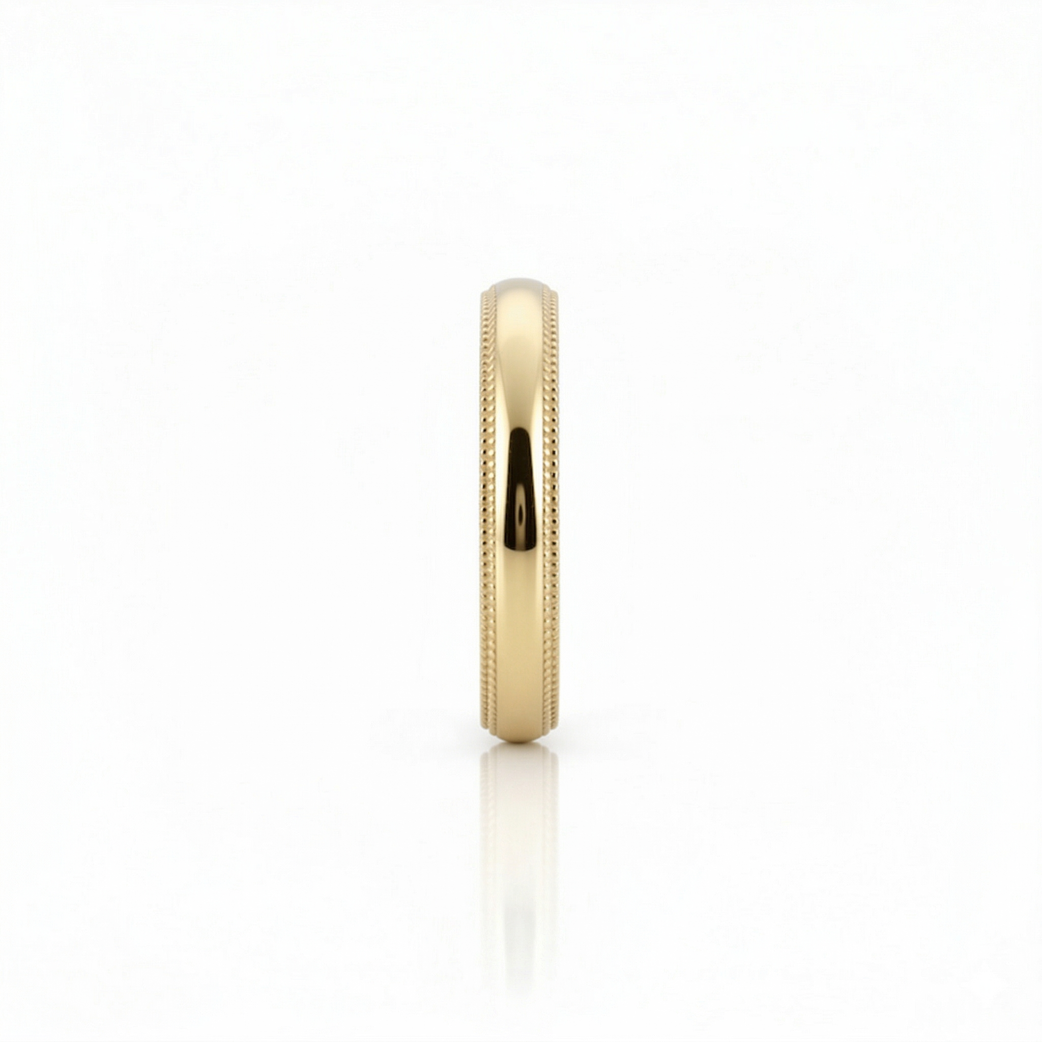 Alliance en or jaune 18 carats