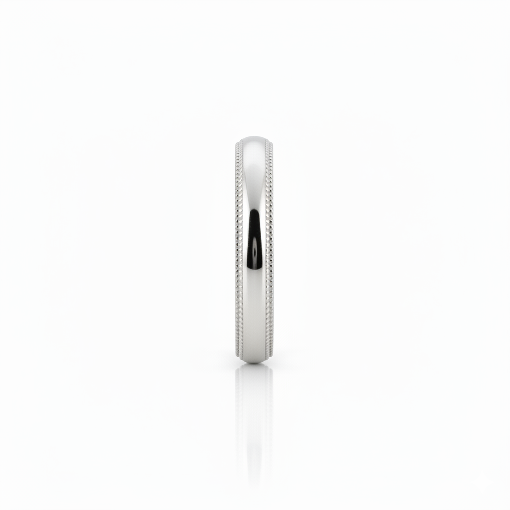 Alliance en or blanc 18 carats