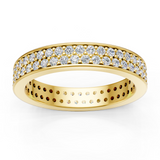 Alliance en or jaune 18 carats
