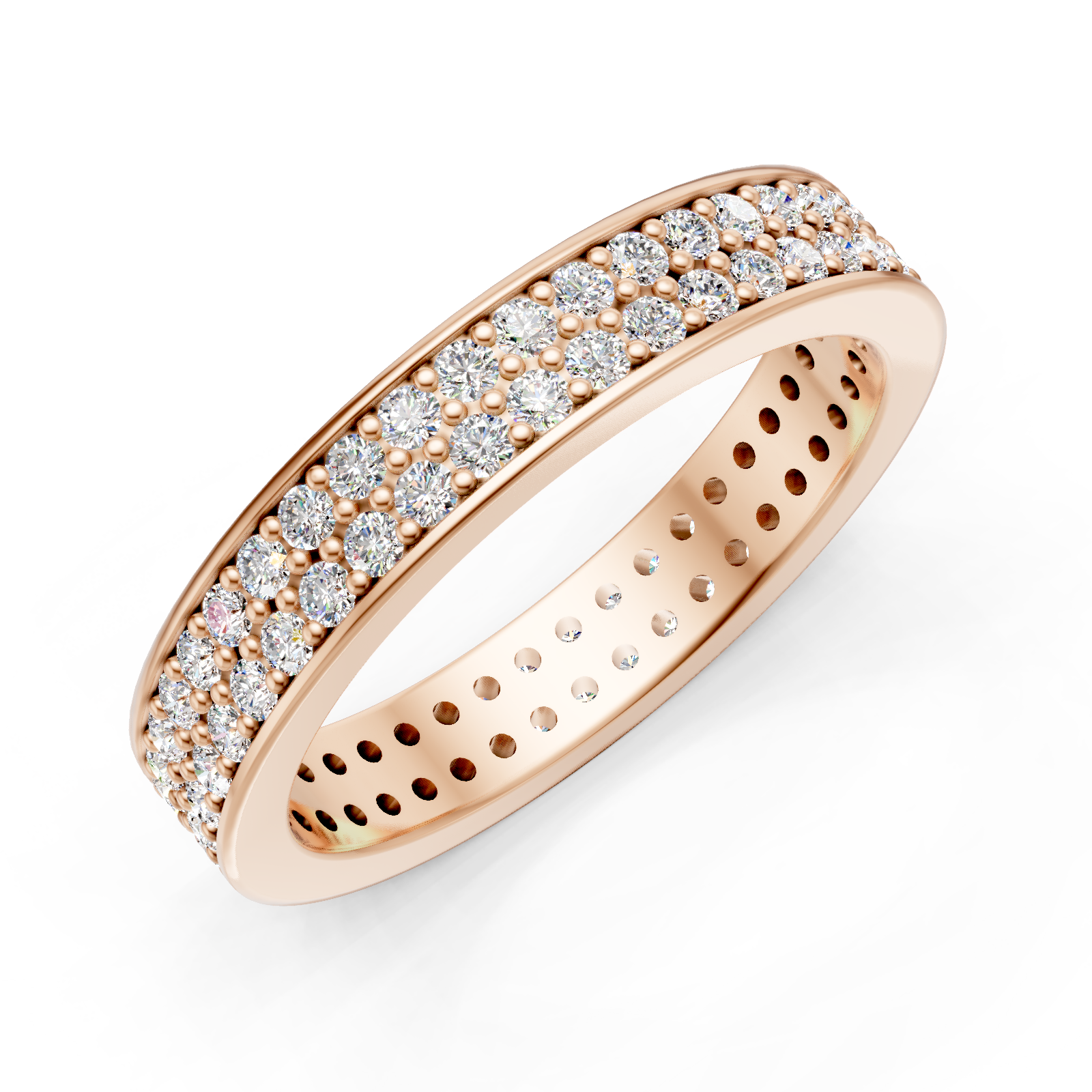 Alliance en or rouge 18 carats