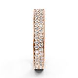 Alliance en or rouge 18 carats