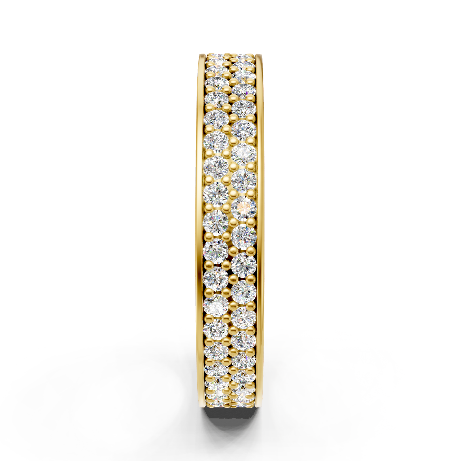 Alliance en or jaune 18 carats
