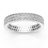 Alliance en or blanc 18 carats
