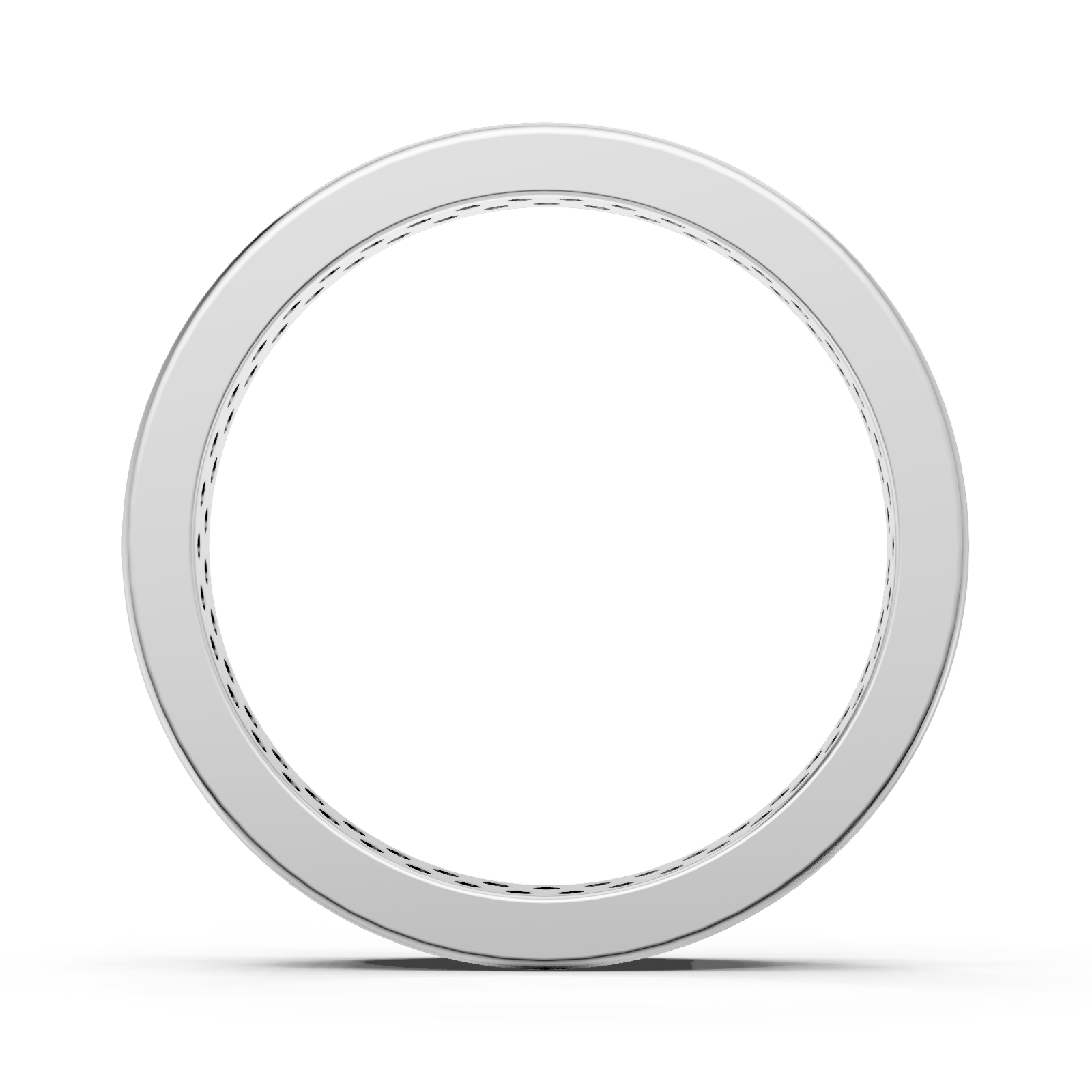 Alliance en or blanc 18 carats