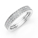 Alliance en or blanc 18 carats