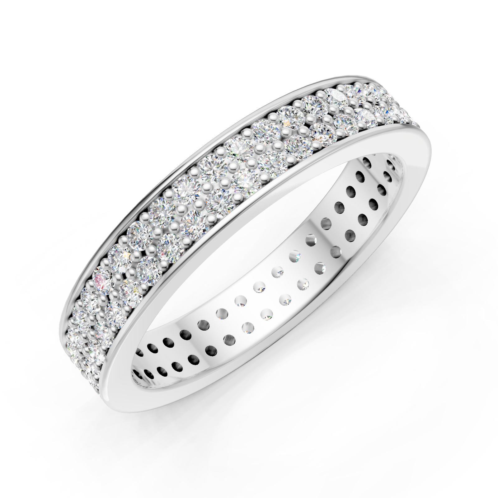 Alliance en or blanc 18 carats