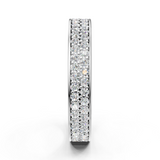 Alliance en or blanc 18 carats