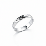Alliance en or blanc 18 carats