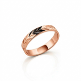 Alliance en or rouge 18 carats