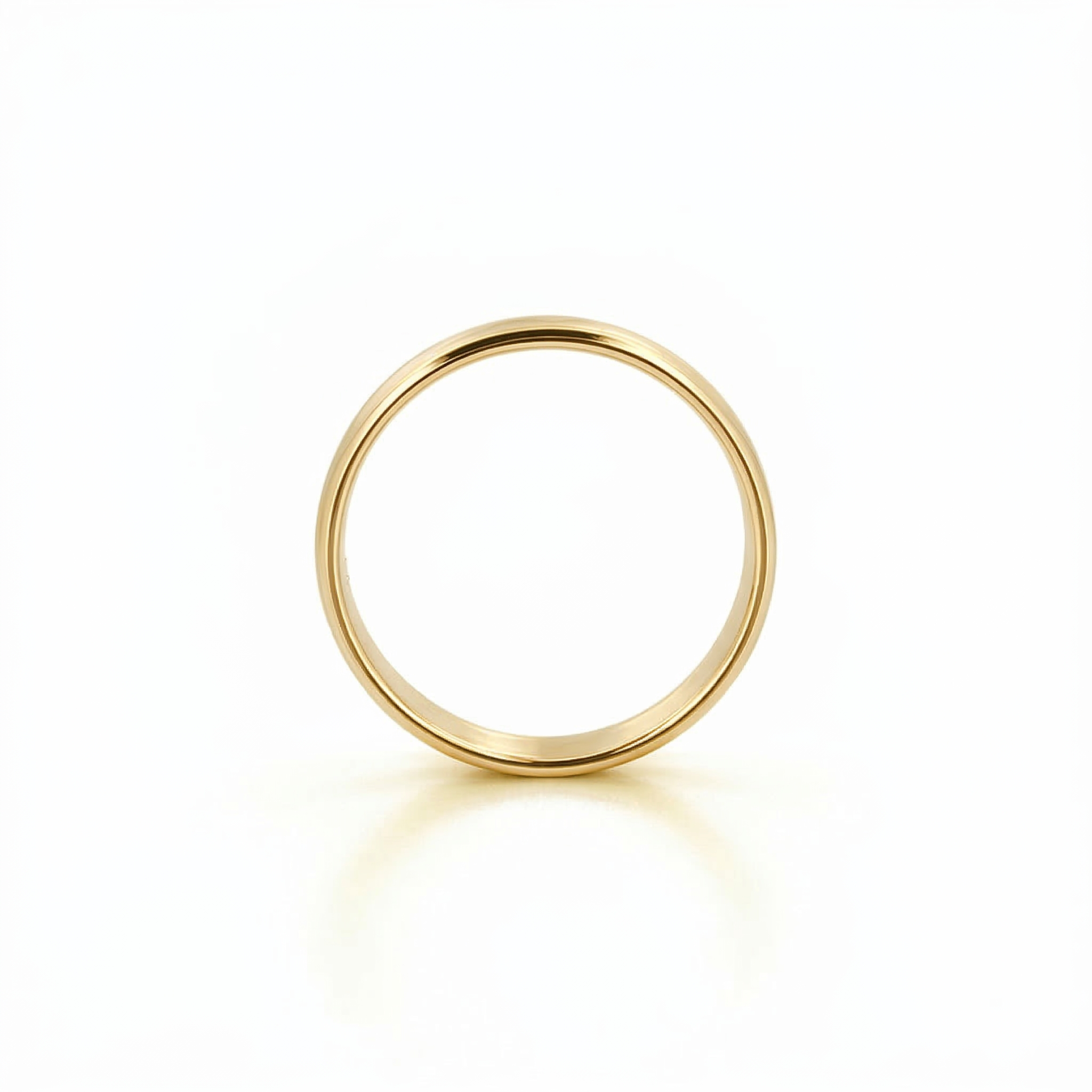 Alliance en or jaune 18 carats 