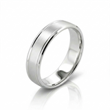 Alliance en or blanc 18 carats 