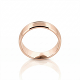 Alliance en or rouge 18 carats 