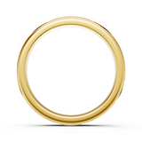 Alliance en or jaune 18 carats 